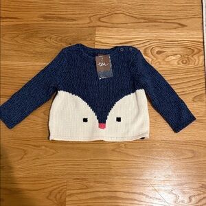 Tea Collection Navy Knit Sweater